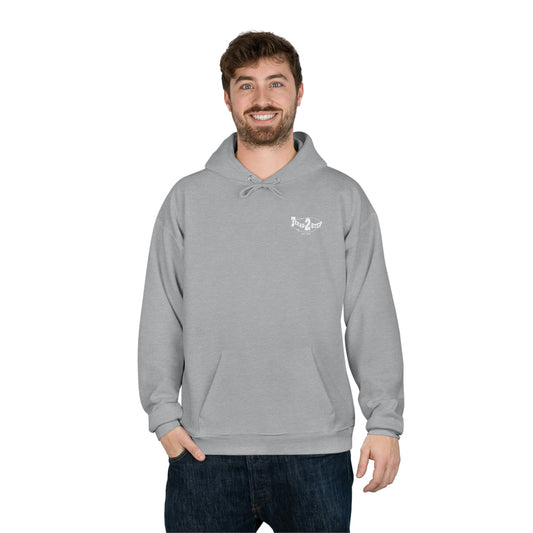 T2S EcoSmart Pullover Hoodie Sweatshirt (T2S logo left front, VW logo back)