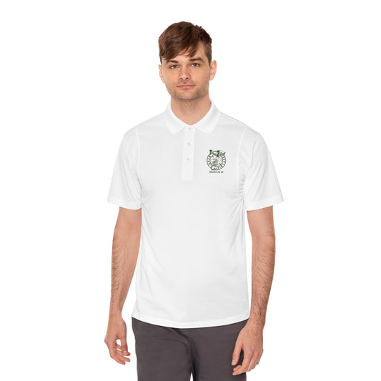 T2S Men's Sport Polo Shirt (VW logo front, blank back)