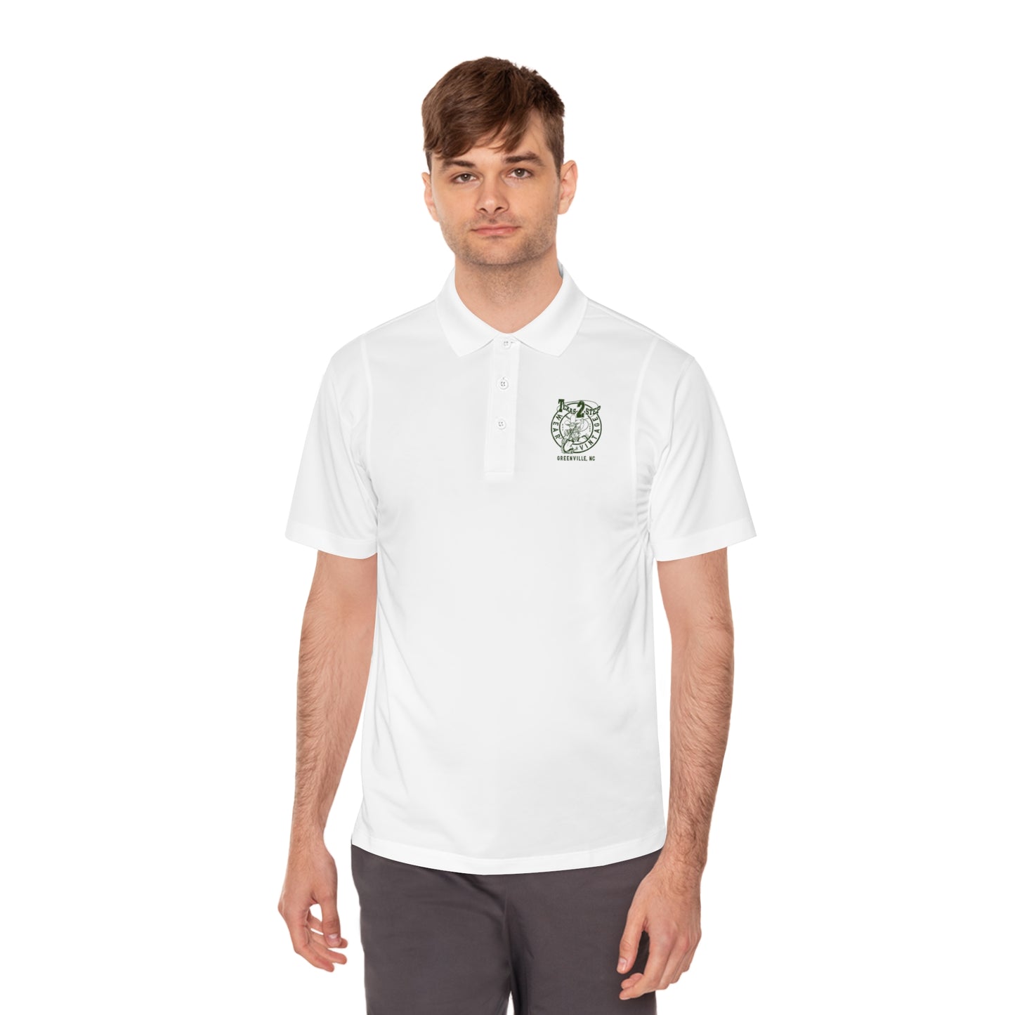 T2S Men's Sport Polo Shirt (VW logo front, blank back)