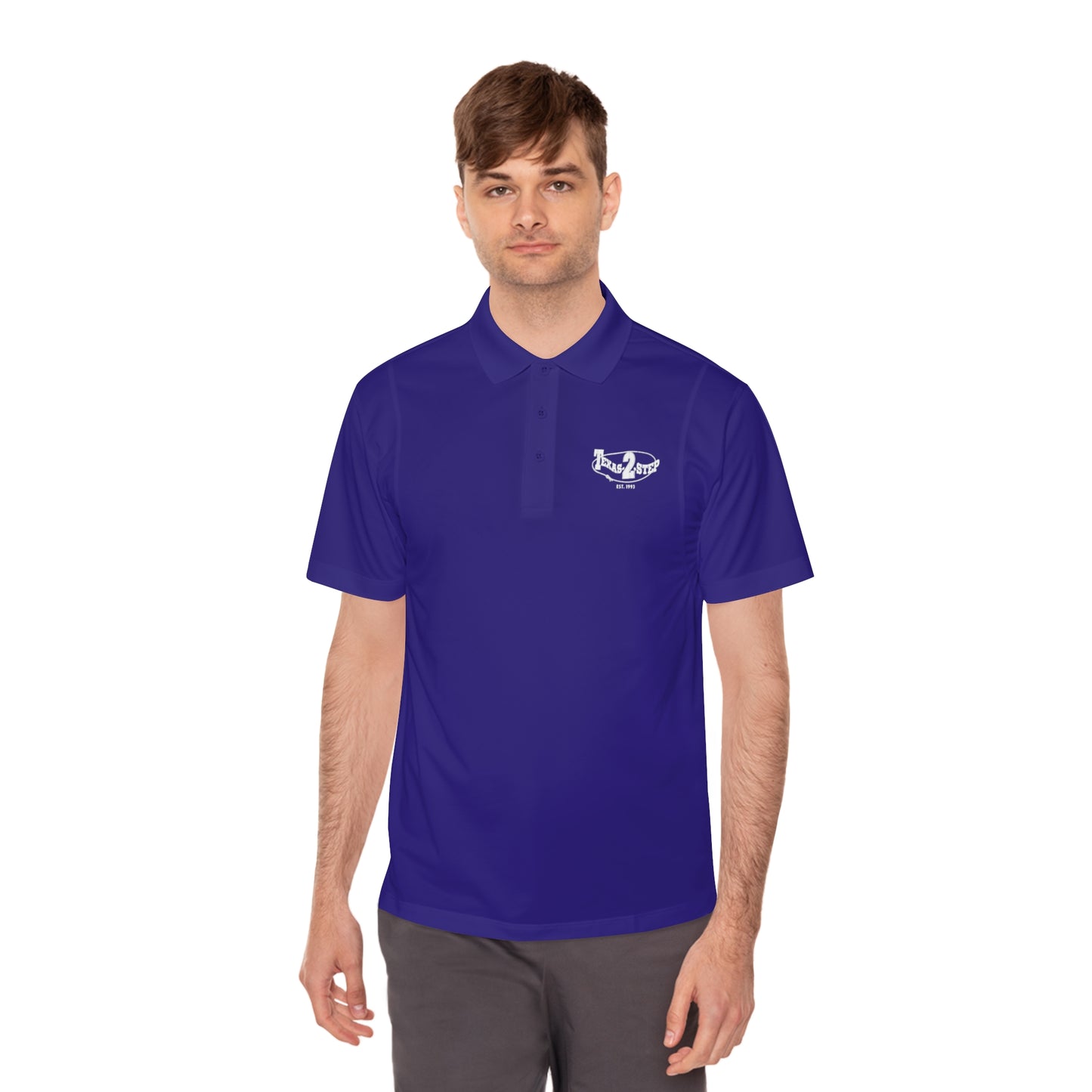T2S Men's Sport Polo Shirt (T2S logo - front)