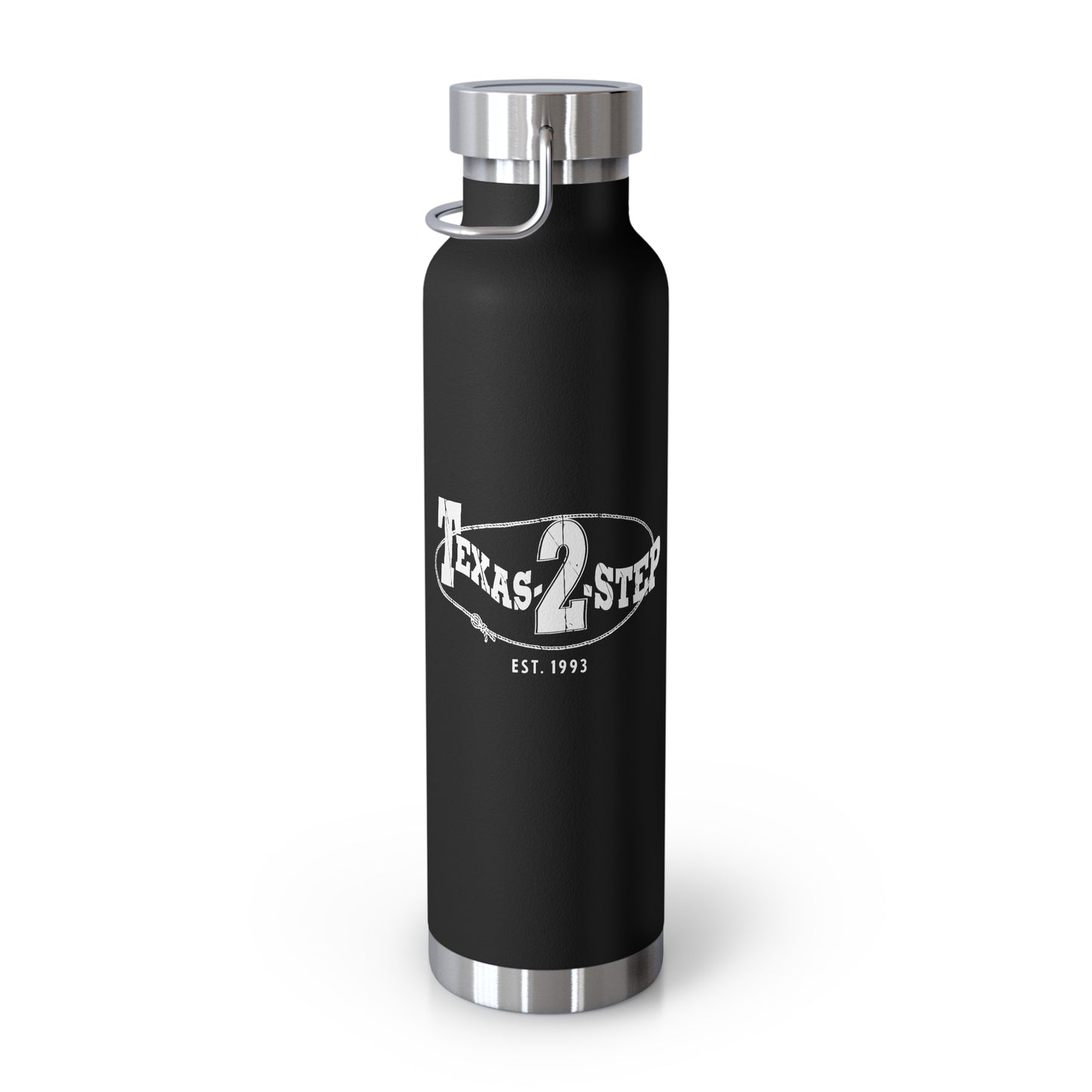 T2S Copper Vacuum Insulated Bottle, 22oz (T2S logo front + back)